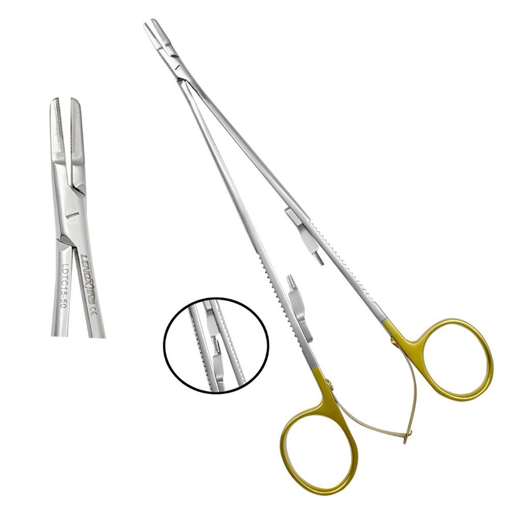 DIETRICH NEEDLE HOLDER TC 18CM STR