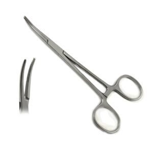 Kelly Haemostatic Forceps Curved