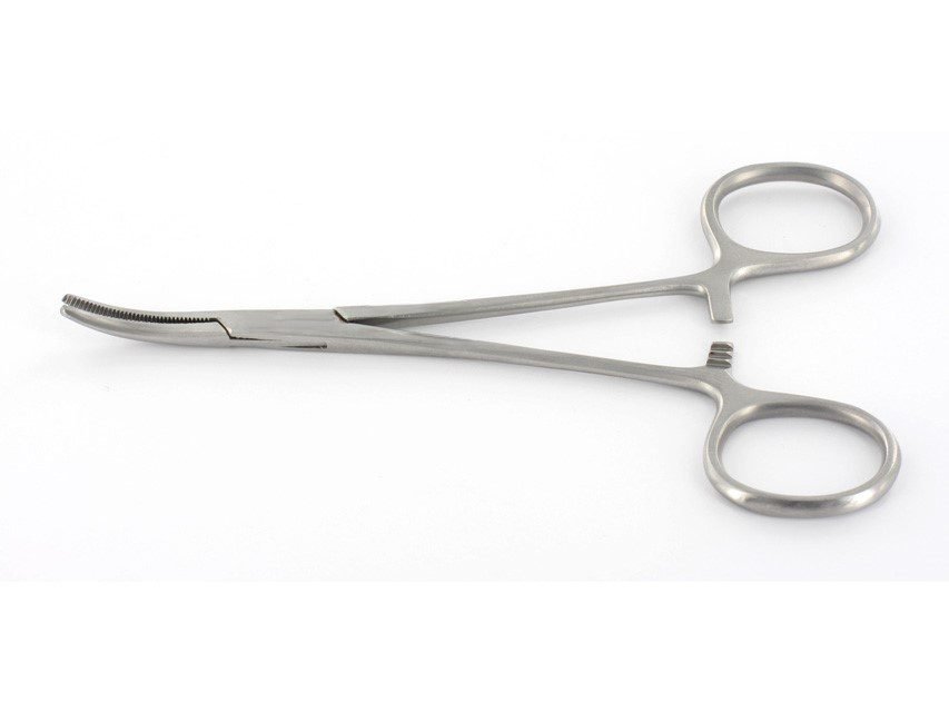 Micro-Mosquito Forceps, curved