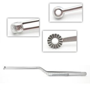 YASARGIL TUMOR GRASPING FCPS FLAT JAW, SERR 5MM 22CM 1PC