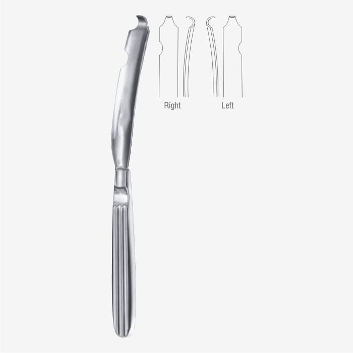 1 Pcs HARGIS MEDIAL RAMUS RETRACTOR, RIGHT
