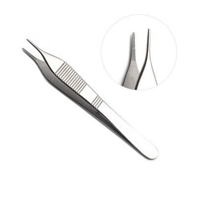 Adson Dressing Forceps 4 3by4 inch Serrated 1pc