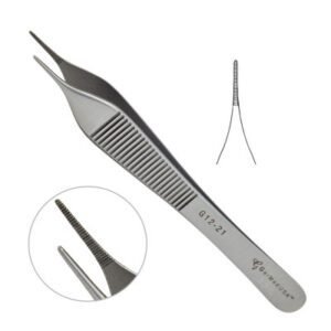 Adson Dressing Forceps 5inch Serrated 1pcs