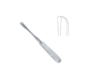 Adson Elevator 6 1By2 Inch 6Mm Blunt Curved
