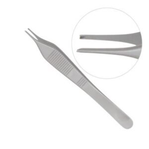 Adson Tissue Forceps 5inch 1x2 Teeth 1pcs
