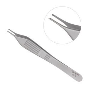 Adson Tissue Forceps 5inch 1x2 Teeth 2pcs