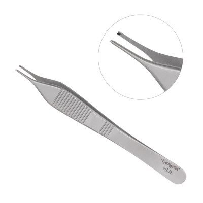 Adson Tissue Forceps 5inch 1x2 Teeth 2pcs