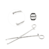 Allis Willauer Tissue Forceps 5X6 Teeth 10inch 2pc Webster Needle Holder 4 Smooth
