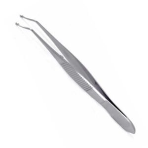 Arruga Capsule Forceps 4inch Curved Standard 1pc