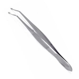 Arruga Capsule Forceps 4inch Curved Standard 1pcs