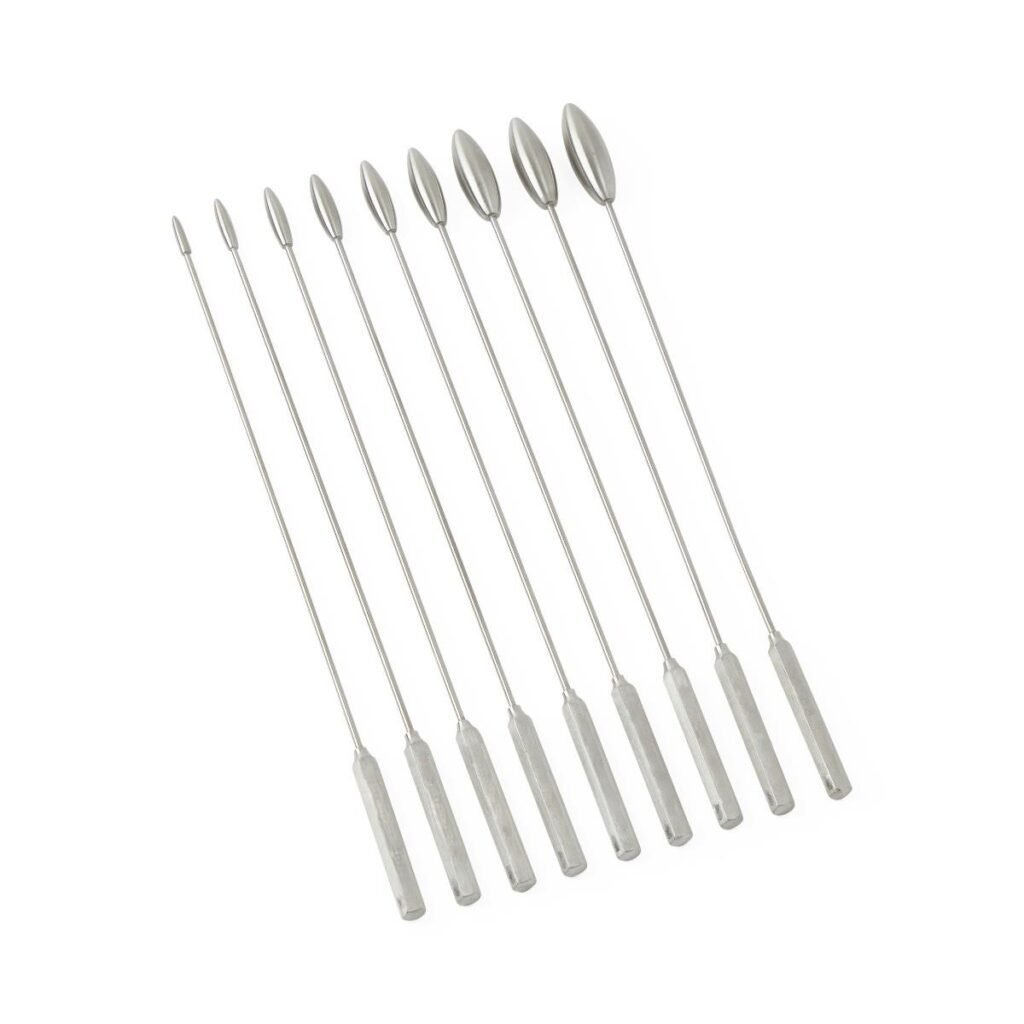 Bakes Dilators Long 3mm to 11mm (1 pcs each size)