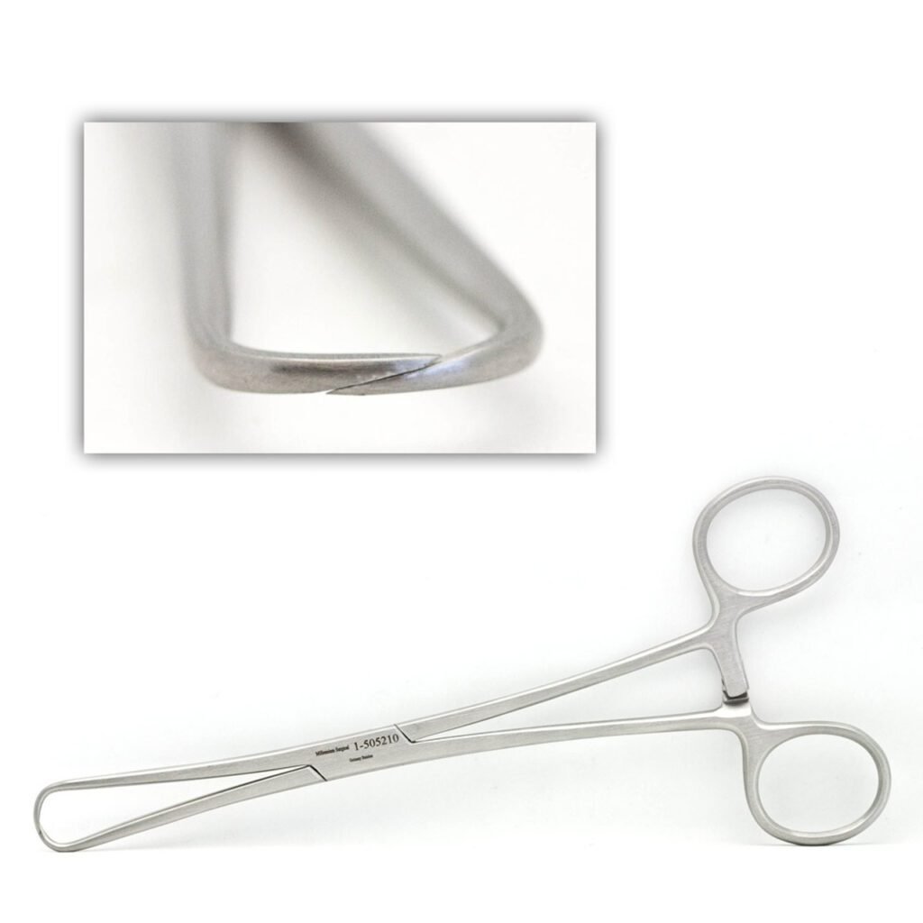 Barrett Uterine Tenaculum Forceps 7inch 2pcs