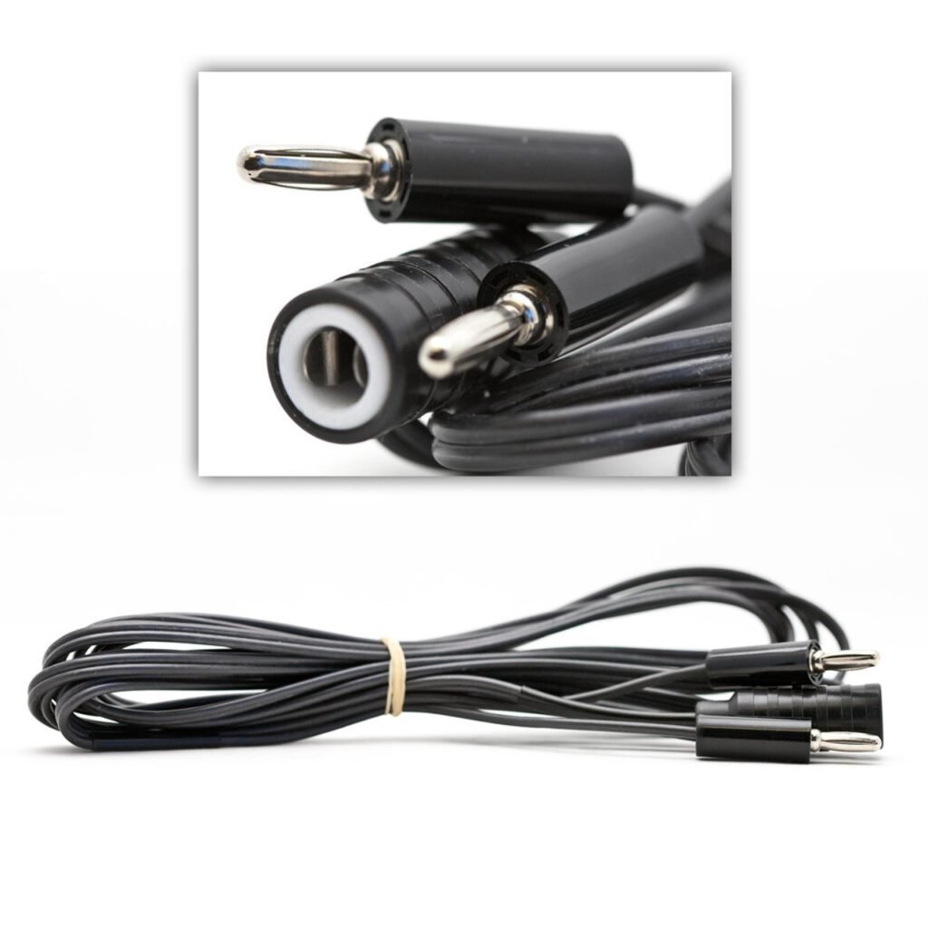 Bipolar lead standard 3 metres long with 4mm twin lantern pin connection (50 uses only) 1pc