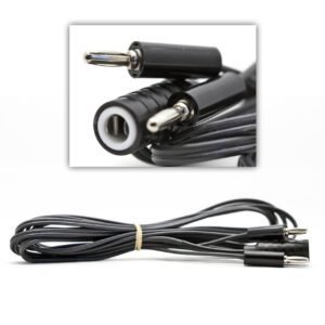 Bipolar lead standard 3 metres long with 4mm twin lantern pin connection (50 uses only) 1pc