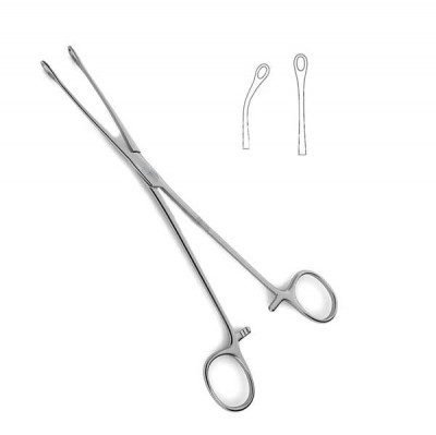 Blake Gallstone Forceps Straight 8inch 1pcs