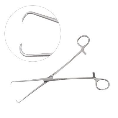 Braun Uterine Tenaculum Forceps 9 1by2 inch 2pcs