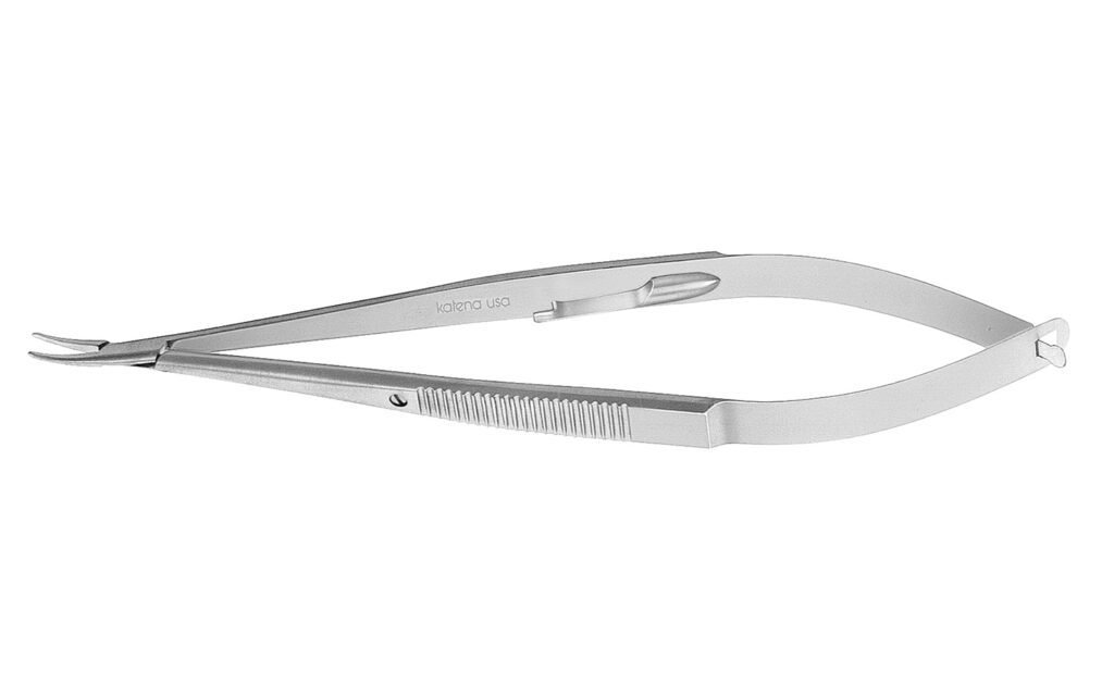 Castroviejo Needle Holder Curved 1pcs