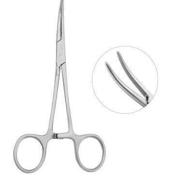 Coller Crile Forceps Curved 6 1by4inch 6pcs