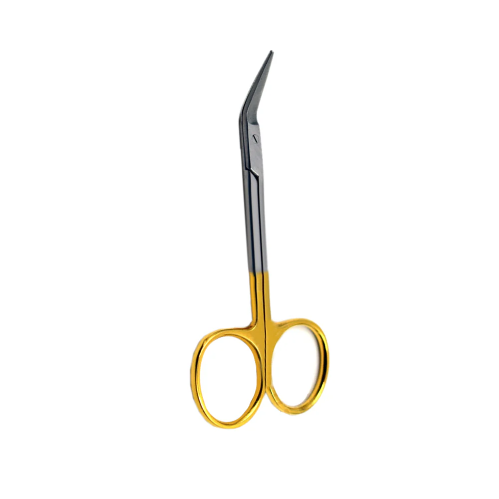 Converse Scissors, Length 10cm, Angled, With TC Inserts 1pcs