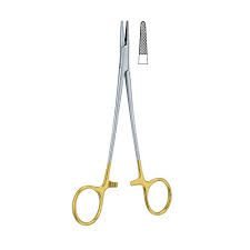 Crile Wood Needle Holder Tungsten Carbide Jaws Serrated 8inch 1pc