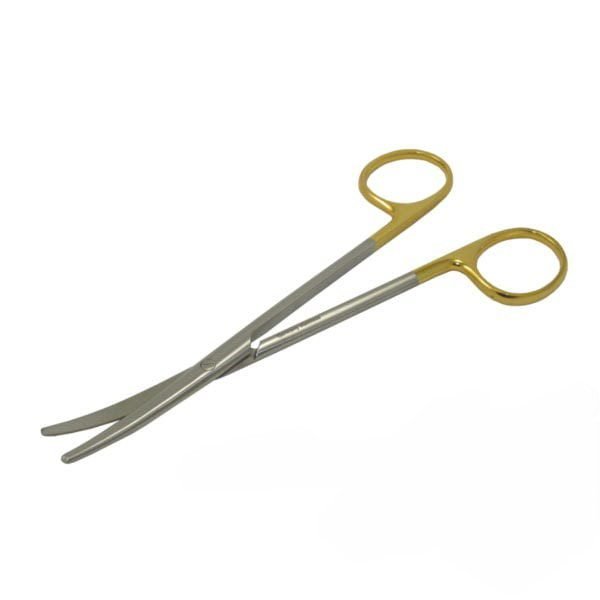 Delicate Metzenbaum Scissors Curved 15cm Supercut + TC Serrated 1 Pcs