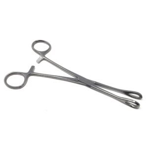 Foerster Sponge Forceps Straight 9.5inch Serrated Jaws 6pcs