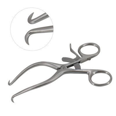 Gelpi Retractor 6 1by2 inch Standard 16.5cm Sharp Tips 1pc