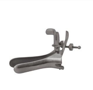 Graves Vaginal Speculum Medium 4inch 1 1by 4 inch 1pc