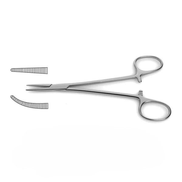 Halstead Mosquito Artery Forceps, curved