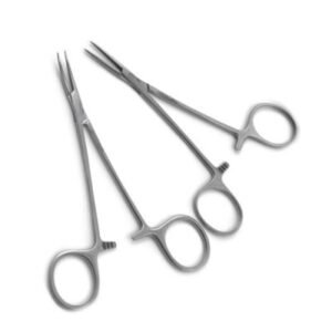 Halstead Mosquito Micro Forceps Very Delicate Pattern Straight 5inch 4pcs