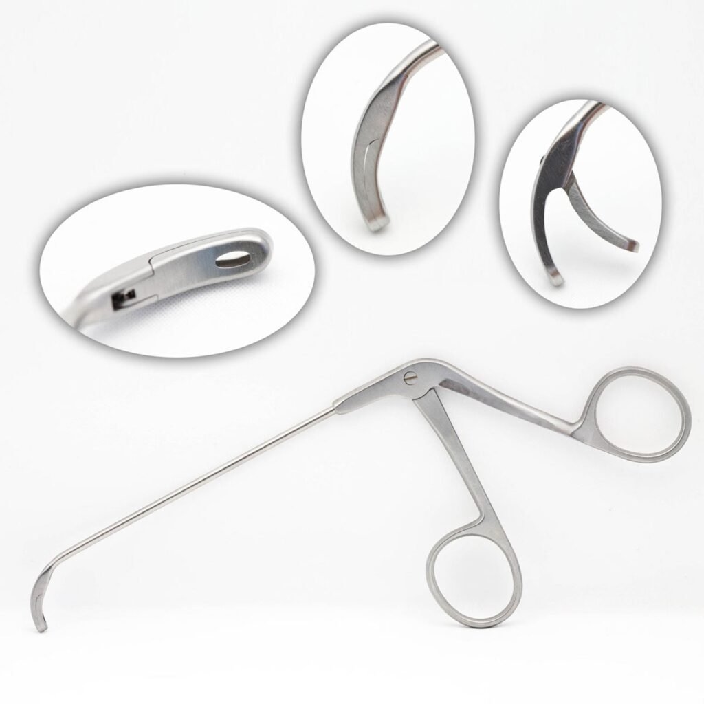 Hueweiser Antrum Grasping Forceps 130mm Shaft Length 90degree 1 Pcs