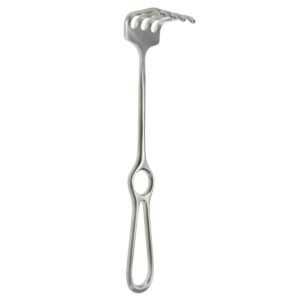 Israel Retractor Four Blunt Prongs 1 1 2inch x 1 5 8inch 9inch 1pc