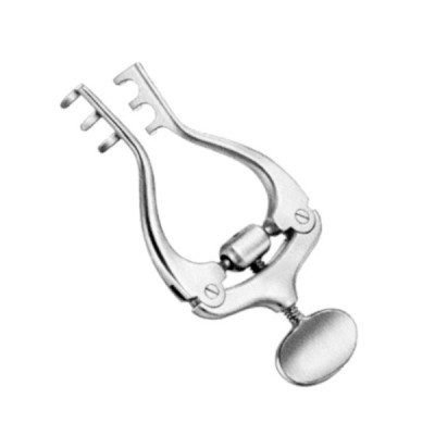 Jansen Mastoid Retractor 3x3th Blunt 3 1by4 inch 1pc