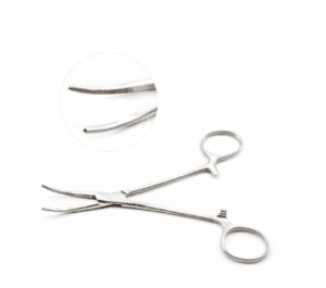 Kelly Hemostatic Forceps 5 1by 2inch Curved 6pcs
