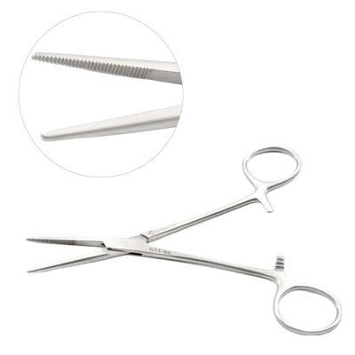 Kelly Hemostatic Forceps 5.5 inch Curved 12 pcs