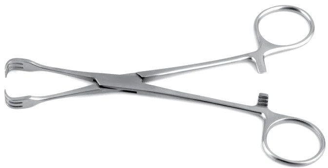 Lahey Goitre Vulsellum Forceps -4pcs