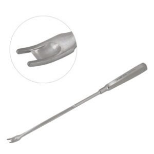 Lowe-Breck Cartilage Knife, Straight Edge With Guards, 10.5inch 1pcs