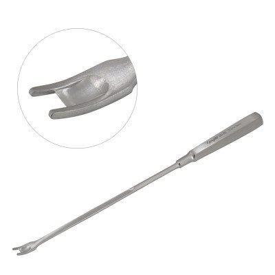 Lowe-Breck Cartilage Knife, Straight Edge With Guards, 10.5inch 1pcs