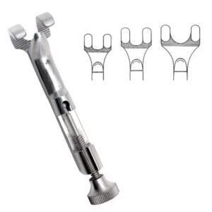 Lowman Bone Clamp 8inch Jaws 1x2 Maximum Cap Opening 2 1 2inch 1pc