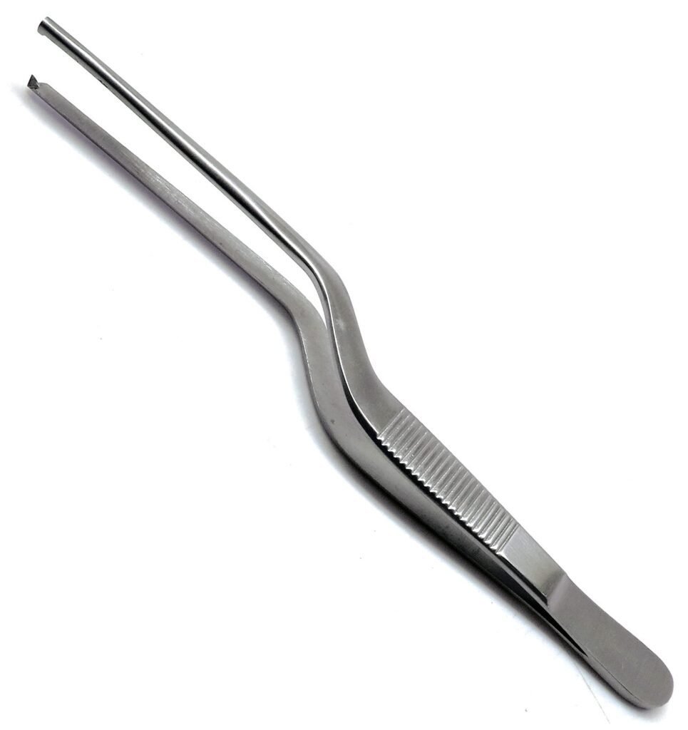 Lucae Ear Forceps, 14.5cm, 1x2 Teeth 1pcs