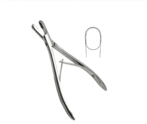 Luer Rongeur 7 1by4 inch Straight 11mm Single Action 1pc