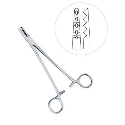 Martin Cartilage Clamp 7.5inch Straight 1pcs