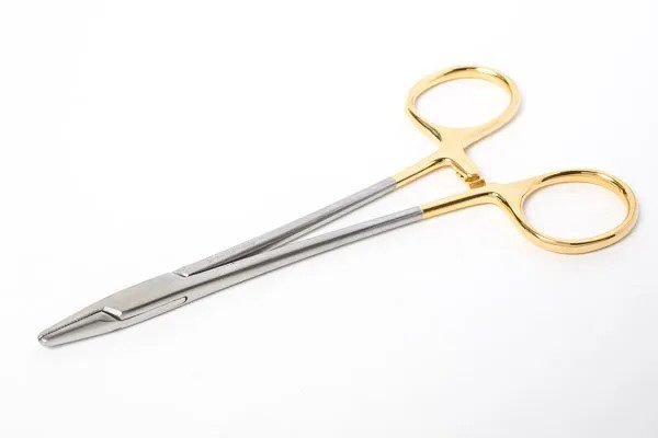 Mayo Hegar Needle Holder Serrated 10.5inch Tungsten Carbide 1pcs