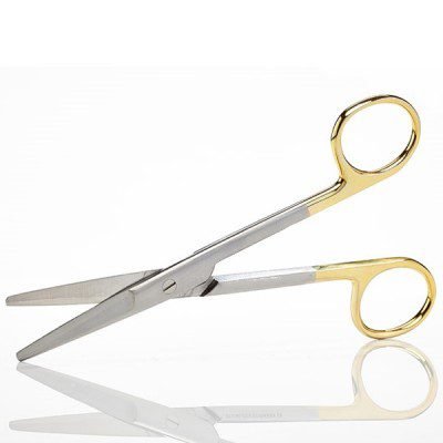 Mayo Scissors Tungsten Carbide Curved 5 1by2 inch 1pc