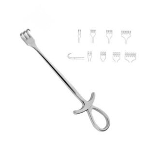 Murphy Rake Retractor 7 1by2 inch Four Sharp Prongs 2pcs