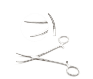 Rankin Kelly Forceps 6 1by4 inch Curved 6pcs