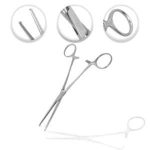 Rochester Ochsner Forceps Straight 6 inch 3pcs