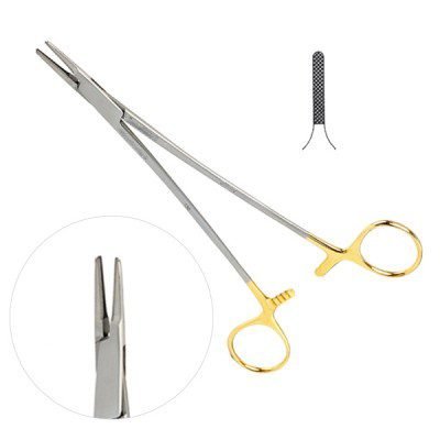 Ryder Needle Holder Serrated 11inch Tungsten Carbide 1pcs