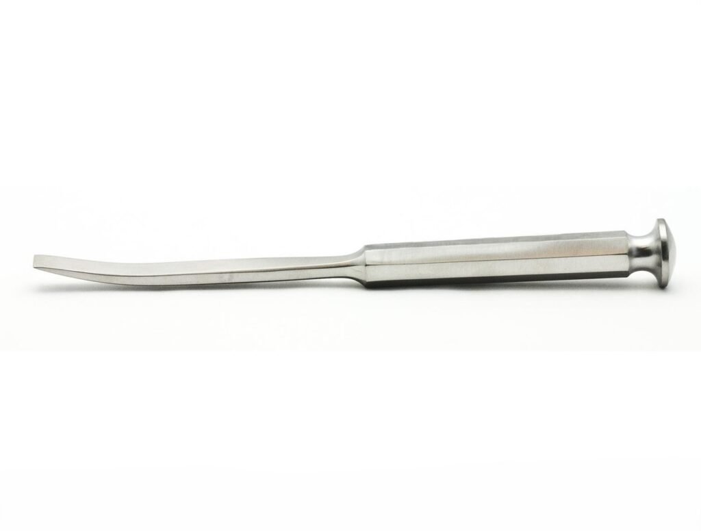 Stille Bone Osteotome, curved