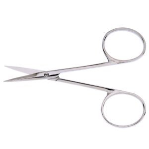 Scissors delicate 10cm straight. 2Pcs